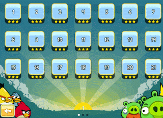 unlocking all levels in angry birds