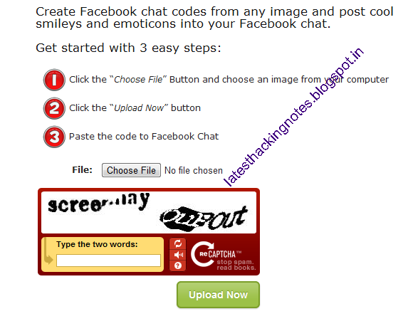 create facebook emoticon code