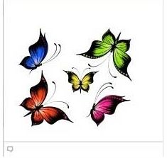 Butterflies facebook Emoticon