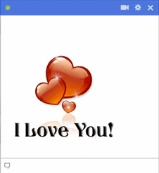 i love you facebook emoticon