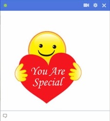 you are special facebook emoticon