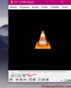 trim videos using VLC