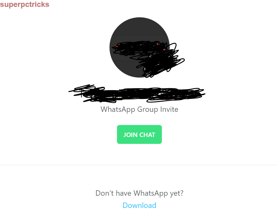 whatsapp group invitation link