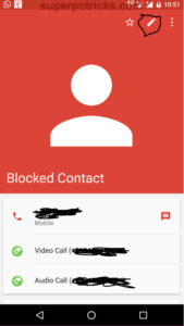 block a phone number android