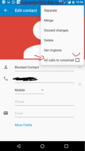 block a phone number moto g