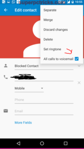how to block a number on android phone