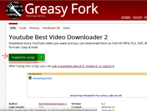 youtube video downloader extension