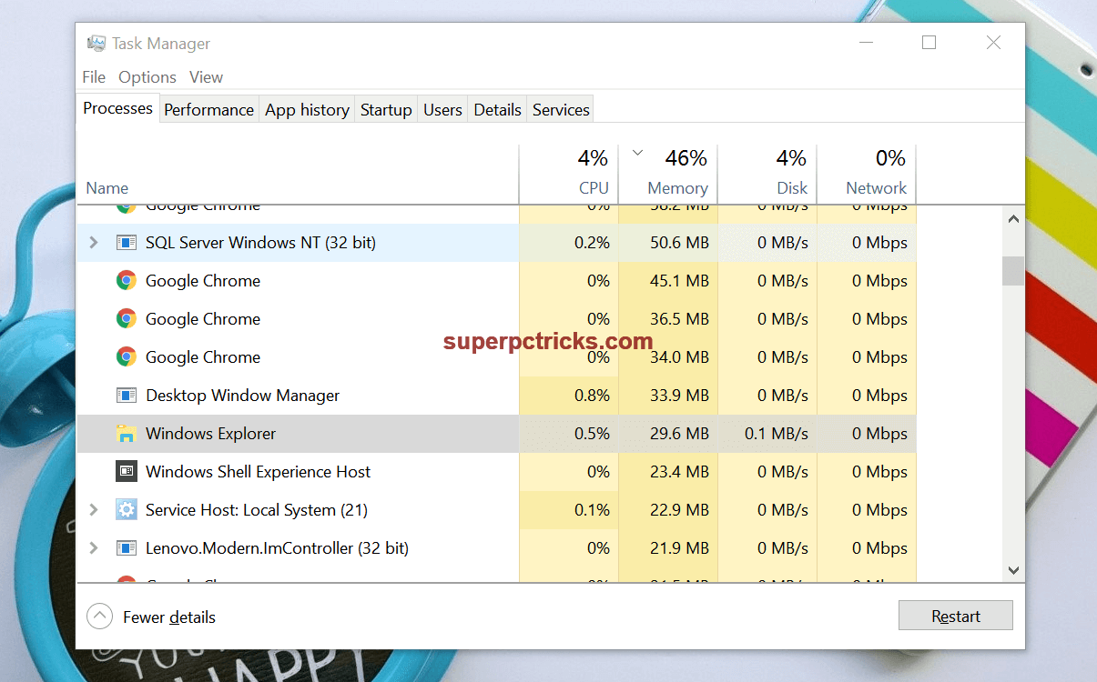 windows 10 start menu and taskbar not working
