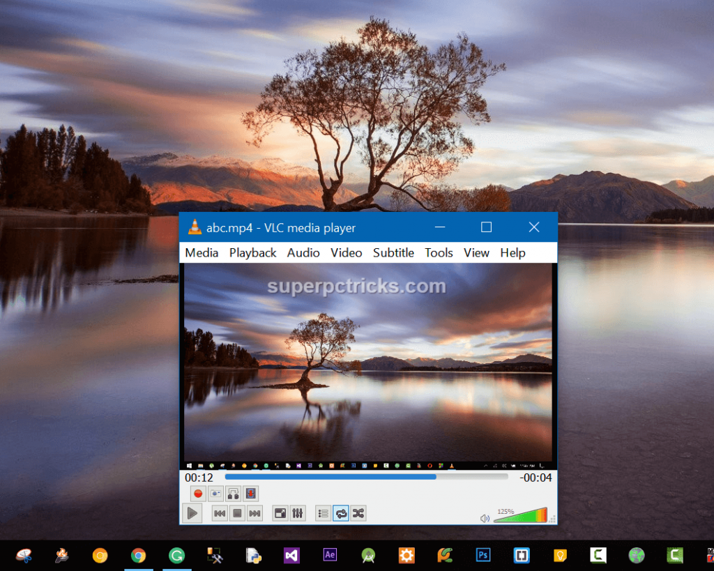 how to record with vlc app windows 10