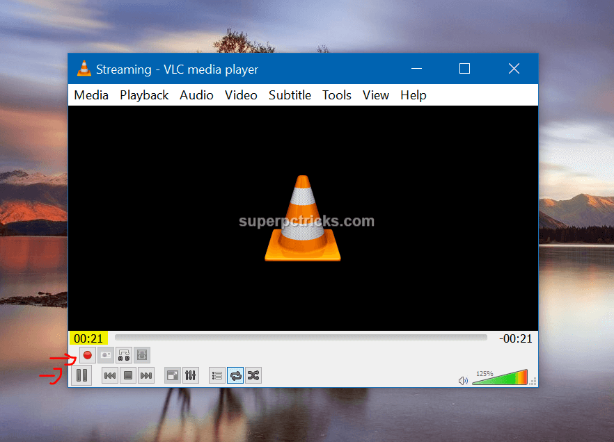 vlc screen capture not working