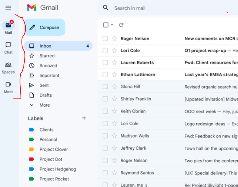 New Gmail Interface