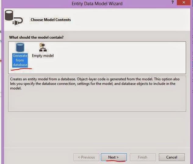Visual Studio Error – Entity Data Model Wizard Not Responding -