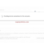 chrome remote pc