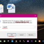 regedit windows