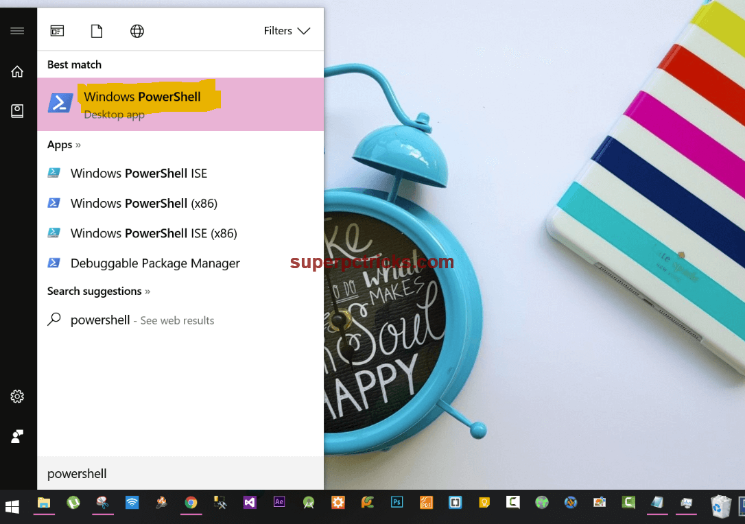 taskbar not working windows 8