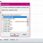 protect cells in excel 2010 without protecting sheet