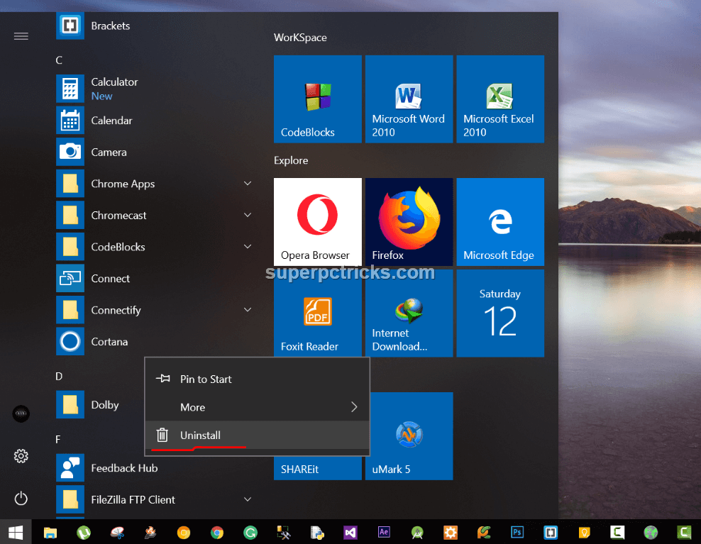 remove windows 10 apps for all users before sysprep